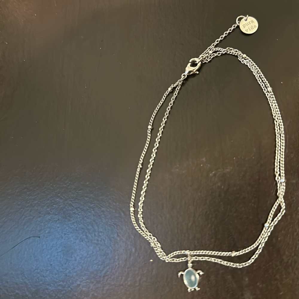 Pura vida anklet